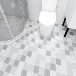Graphic Design PVC Vinyl Floor Sticker DIY Home Self Adhesive Flooring