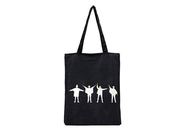 Buy cheap Multi Purpose Plain Canvas Black Tote Bag For Decorating from wholesalers