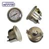 Buy cheap high quality axial manometer MPa/bar/kg Back connection 60mm full 304ss stainless steel pressure gauge from wholesalers