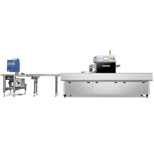 Buy cheap Fresh Fish MAP Tray Sealing Machine Industrial Vacuum Packer LCD Display from wholesalers