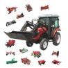 Buy cheap Fuel Efficiency Autonomous Farm Tractors 20hp Mini Tractor For Farms from wholesalers
