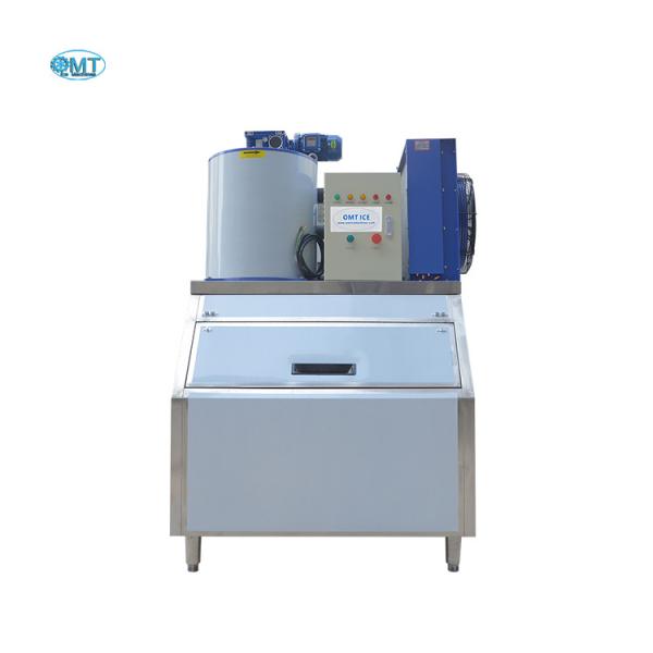 1420*800*1020mm Environmental Refrigerant R404A Ice Flake Machine 500kg Snow