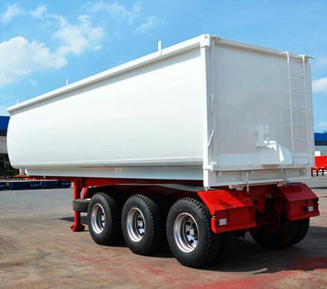 Buy cheap Jost Kingpin U Shape Self-dumping Semi Trailer for Construction Waste/Sand Transport from wholesalers