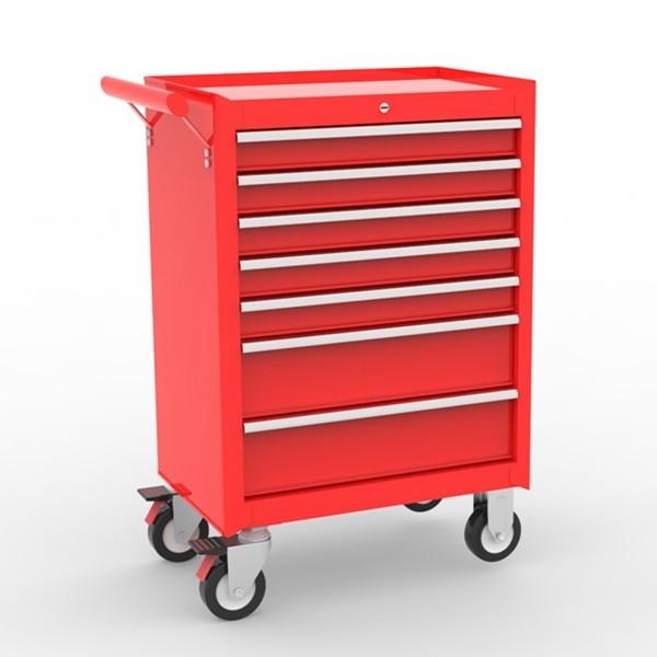 Buy cheap Red 7 Drawers Mobile Workshop Tool Storage Cabinets from wholesalers