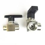 2 way cut-off three way welding ball valve