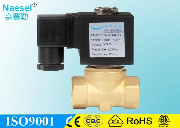 Buy cheap 12mm Orifice EMC Solenoid Valve , Brass / Stainless Steel Solenoid Pressure Relief Valve from wholesalers