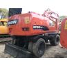 Buy cheap 2010 Year Used Wheeled Excavators DOOSAN DH150W-7 96KW Engine Well Maintenance from wholesalers