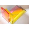 Buy cheap Solid Structure Orange PVB Laminated Safety Glass for Kitchen Staircase Decoration from wholesalers