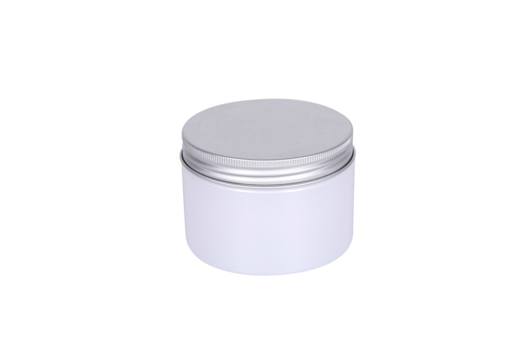 Aluminium Caps Clear Bottle 300g Lotion Jars With Lids