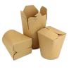 Buy cheap Custom printed logo pasta box packaging Hot compostable takeout pasta boxes from wholesalers