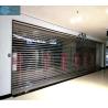 Buy cheap Commerce Use 5000mm Wide 16mm Bar Clear Roller Shutters from wholesalers