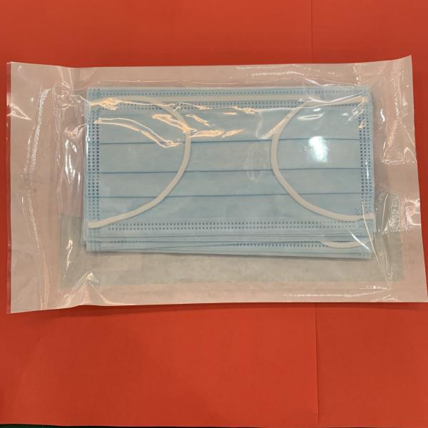 Buy cheap Earloop Pleated 3 Ply Medical Mask Procedure Disposable Non Woven Fabric from wholesalers