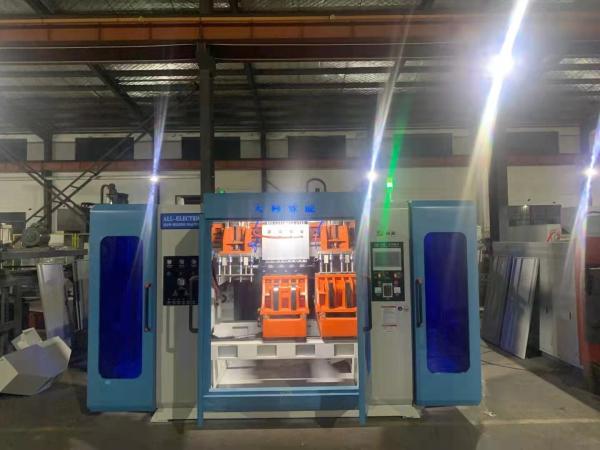 Buy cheap High Speed Fully Electric Blow Molding Machine Plastic 400 Bph Single Station from wholesalers