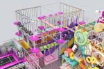 Buy cheap Customized Ninja Indoor Playground 100 - 500kg Capacity Ninja Warrior Indoor from wholesalers