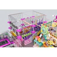 Buy cheap Customized Ninja Indoor Playground 100 - 500kg Capacity Ninja Warrior Indoor product