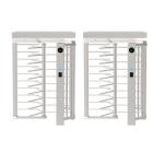 90 / 120 Degree Rotation Full Height Turnstile Gate Semi Automatic 650mm Passage