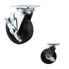 Buy cheap 880LBS Drying Rack Side Brake Swivel 6 Inch Phenolic Caster Wheels from wholesalers