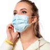 Buy cheap Breathable Earloop Face Mask , Blue Surgical Mask Dustproof Eco Friendly from wholesalers