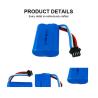 Buy cheap Best Quality Lithium ion battery pack 18500 3.7v 1100mah for Electric Folklifts from wholesalers
