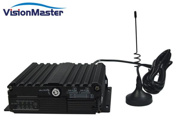 Buy cheap Two 128GB SD Card Vehicle Digital Video Recorder 4 CH AHD 720P Camera GPS 4G from wholesalers