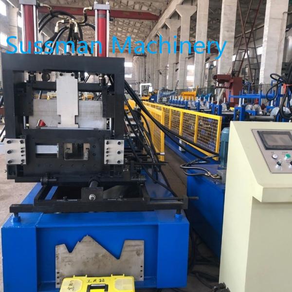 Buy cheap SGS 3.0mm CZ Purlin Roll Forming Machine Chain Drive PLC Control from wholesalers