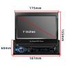 Buy cheap Universal 1Din 7 inch MP5 Car Radio pioneer BT Phone link FM SD USB AUX AUTO Radio Car Stereo Audio DVD Payer from wholesalers