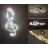 Buy cheap Crystal glass ceiling lights Music Lampshade For Indoor Home Lighting Fixturs (WH-CA-50) from wholesalers