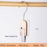 Buy cheap Beech Wooden Clip Hanger Natural Color Multifunctional 19cm 24cm from wholesalers