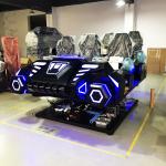 VR Amusement Park Games 9D Virtual Reality 6 Seats VR Cinema Simulator