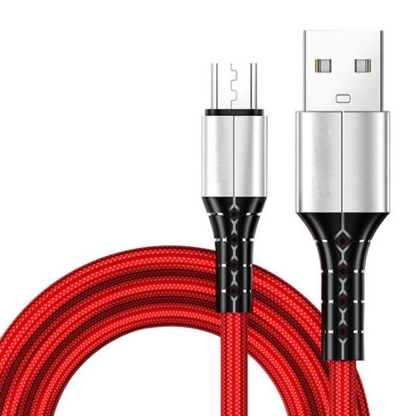 Buy cheap USB 2.0 Charging Cable 5A Nylon Braided Mobile Phone 1.5m from wholesalers
