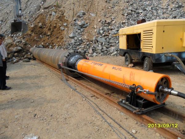 Buy cheap 2600kN Pneumatic Pipe Ramming Tools , 159mm Diameter Hammerhead Pipe Rammer from wholesalers