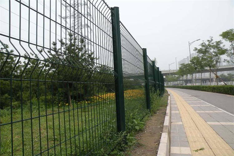 OD 4mm V Mesh Fencing.(Weld Mesh) Powder Coated Mesh fence 1m-2.4m Customized Width