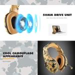 2.2m Onikuma K1B Camouflage Gaming Headset For PS4 PC