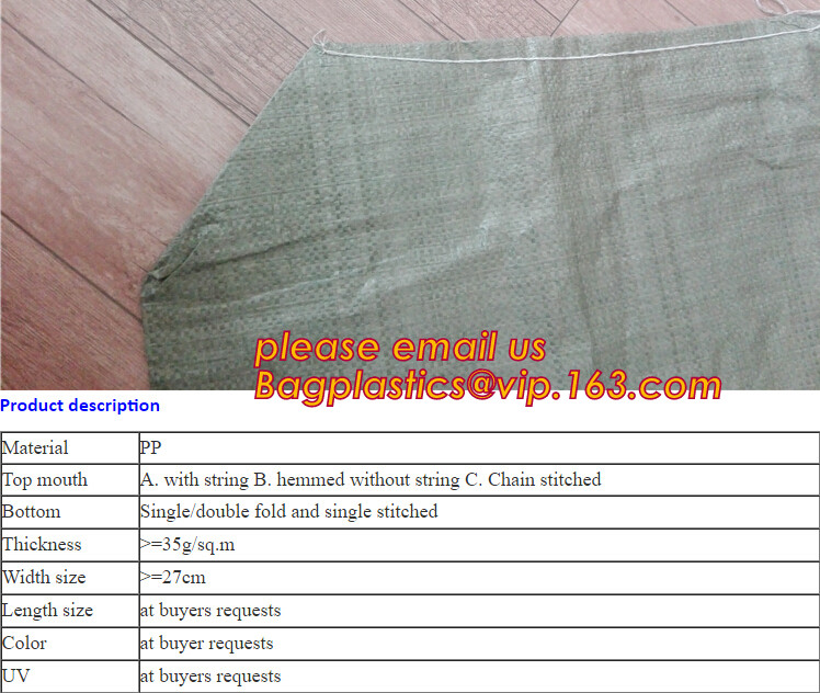 Wholesale 20kg 25kg Polypropylene Woven Sand Bags, plastic containers for cement, flour packaging PP Woven Bag 50kg