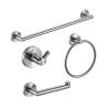 Buy cheap Sustainable Bathroom Hardware Sets Chrome Bathroom Accessories 4 Pieces from wholesalers