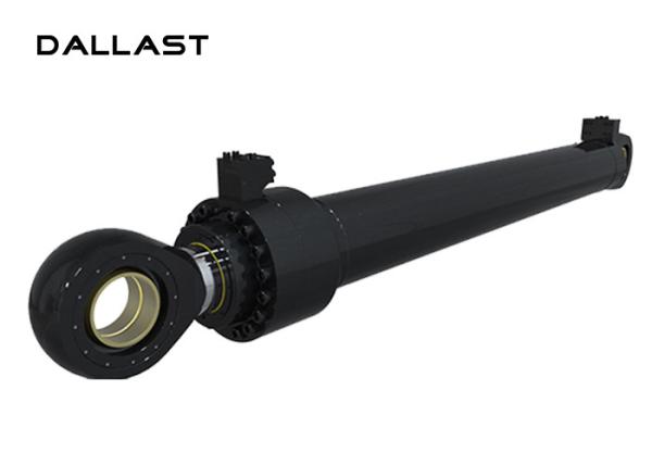Buy cheap Heavy Duty Industrial Flanged Double Acting Hydraulic Cylinder For Crane from wholesalers