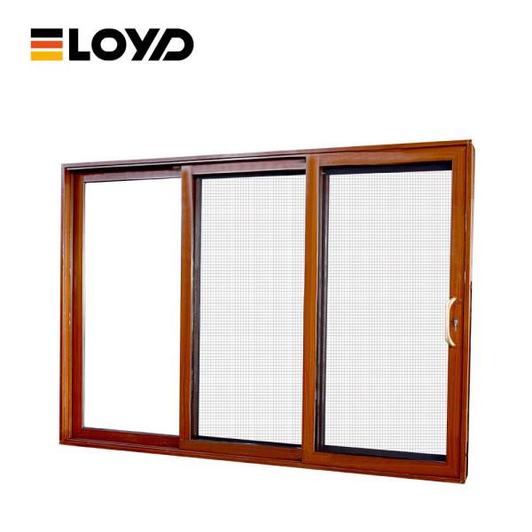 America Standard Large CE Certificate Thermal Break Aluminum Frame Glass Sliding