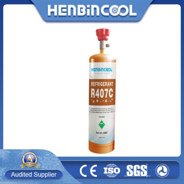 Buy cheap ISO TANK 99.5 High Purity Refrigerant Gas Hfc 407c Disposable Cylinder from wholesalers