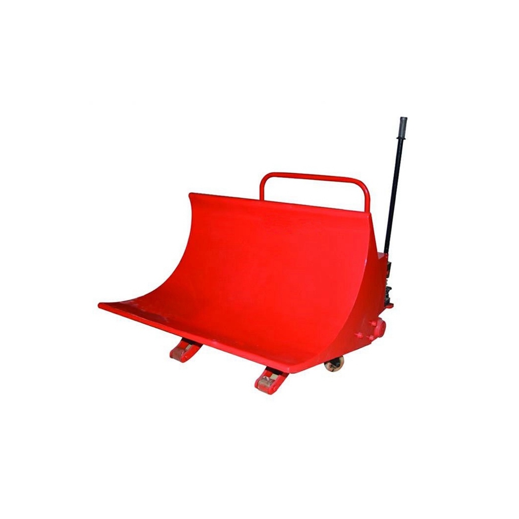 Tractor Hand Warp Beam Hydraulic Trolley For Textile Industry