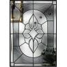 Buy cheap 25.4MM 1000MM Arched Leaded Decorative Stained Glass Patina Caming from wholesalers