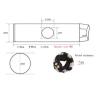 Buy cheap Outdoor Foldable 2 Peepholes Cat Play Tunnel from wholesalers