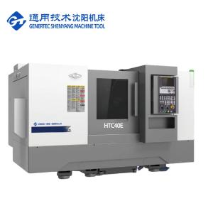 China CNC Turning Center HTC40E SMTCL Slant Bed CNC Lathe Machine For Metal on sale