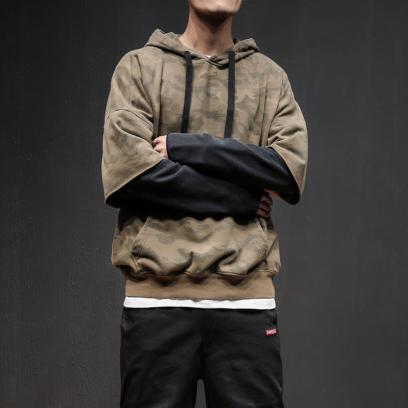 Autumn Mens Oversized Pullover Hoodie For Sports Xxxxl Size Plain Neck