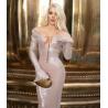 Buy cheap Linen Cotton Embellished Evening Gown FabricFabric TypeLinen Cotton from wholesalers