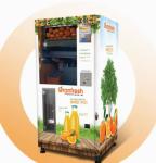 Fruit Vegetable Health Food Vending Machines Automatic Customized