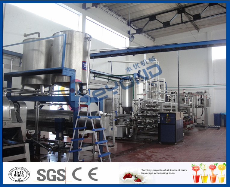 Mango Processing Equipment Mango Juice Processing Plant , Mango Juice Extractor Machine