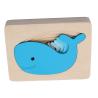 Buy cheap Jigsaw Animal Wooden Building Blocks For Kids Puzzle Block Toy ISO9001 from wholesalers