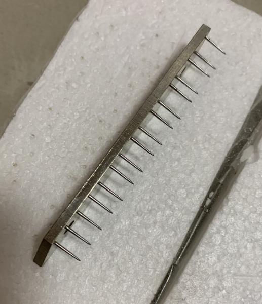 Buy cheap Steel Textile Pin Plates Stenter Krantz Needle Plate Bruckner Pin Plate Stenter Pin Bar from wholesalers