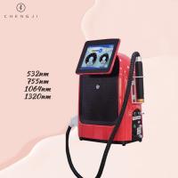 Buy cheap 220V Q Switched Nd Yag Laser Machine Portable Pico Laser Machine 1064nm 755nm product