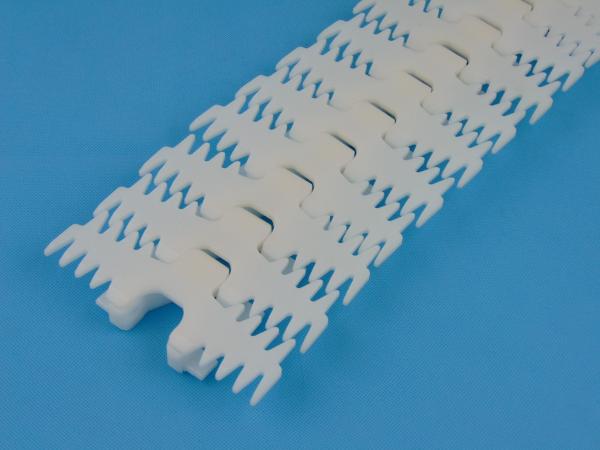 Buy cheap FLEXIBLE CONVEYOR CHAINS XL146 WHITE COLOR MATERIALS ACETAL POM PLAIN CHAINS FOR BEVERAGE INDUSTRIAL from wholesalers